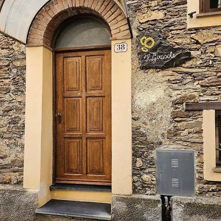 아파트 Il Girasole - Casa In Pietra Nel Borgo Di Ottano Pornassio